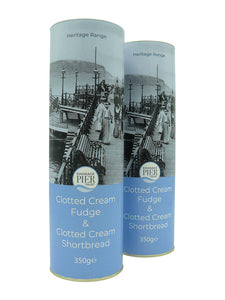 Clotted Cream Fudge & Shortbread – 350g tube