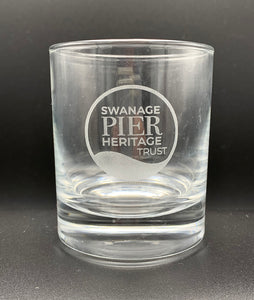 Swanage Pier Heritage Etched Whisky Glass